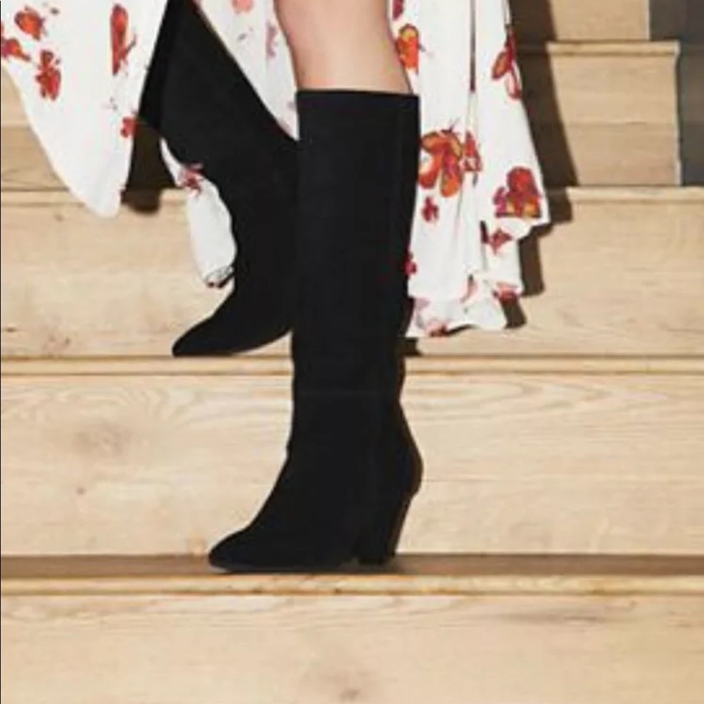 NEW Jeffrey Campbell Senita Suede Boots Sz 7 8 9